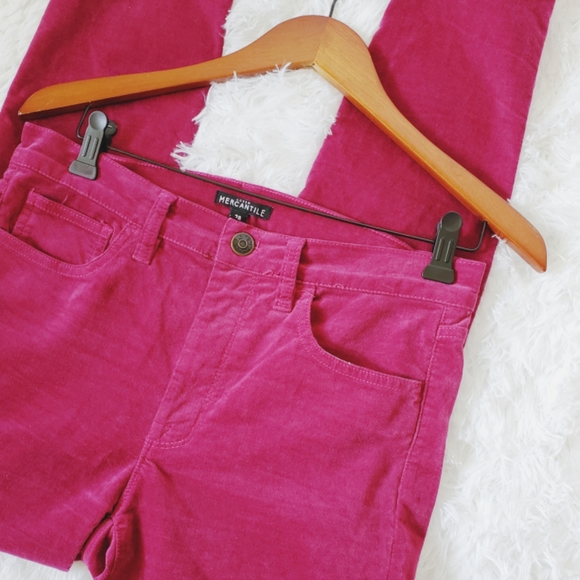 J. Crew Pants - ❤FINAL PRICE❤J. Crew, Mercantile, velvet, fuchsia